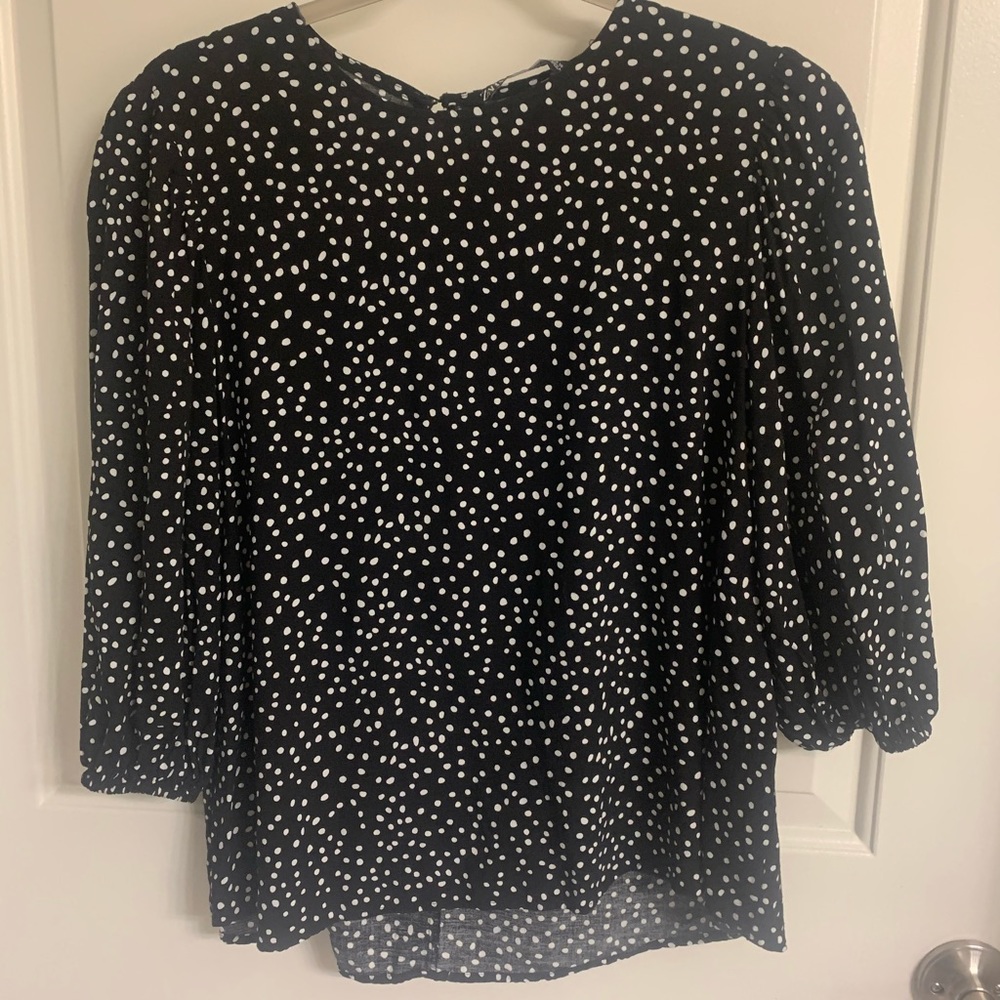 Zara loose fitting blouse